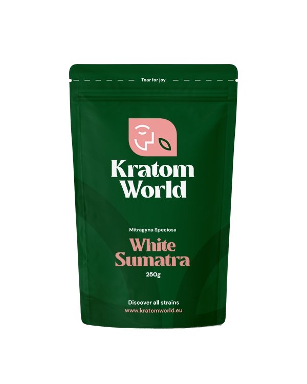 White Sumatra kratom 250 grams - Kratom World