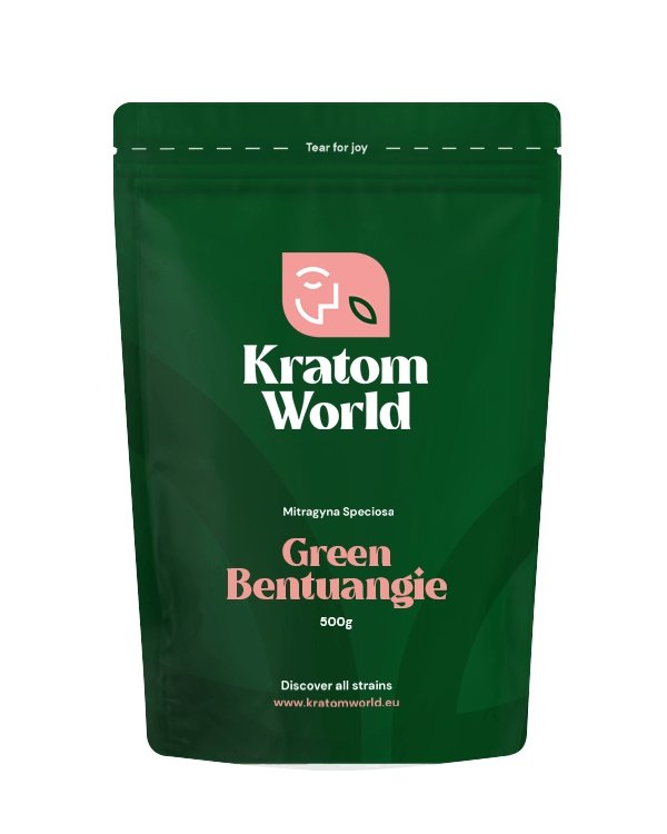 Green Bentuangie kratom 500 grams - Kratom World
