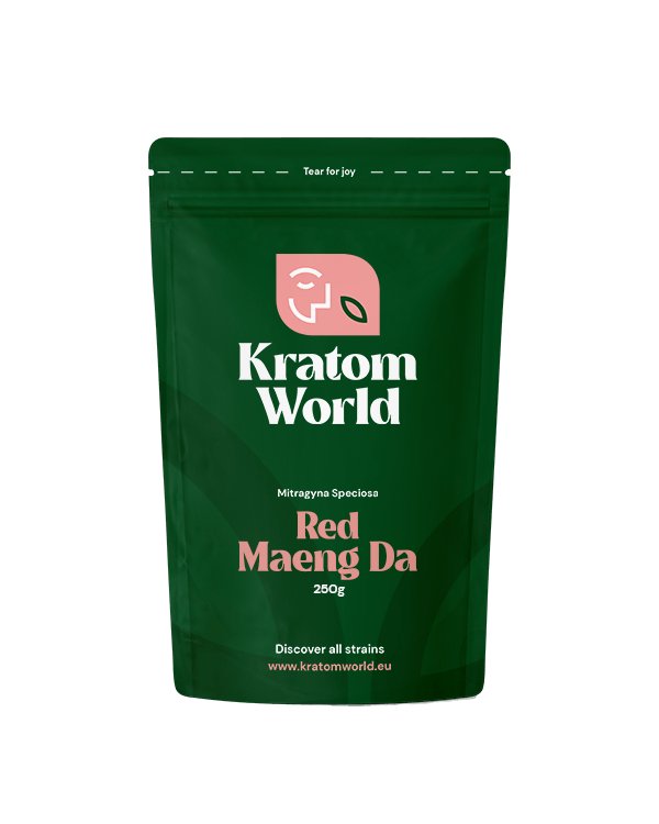 Red Maeng Da kratom 250 gram - Kratom World