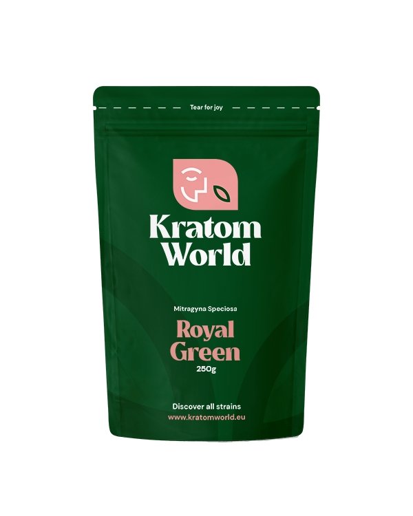 Royal Green kratom 250 grams - Kratom World