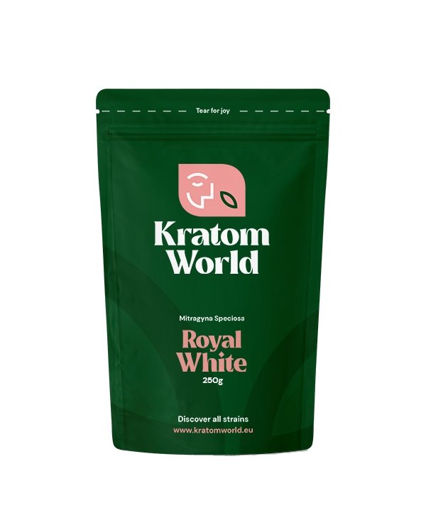 Royal White kratom 250 grammes - Kratom World