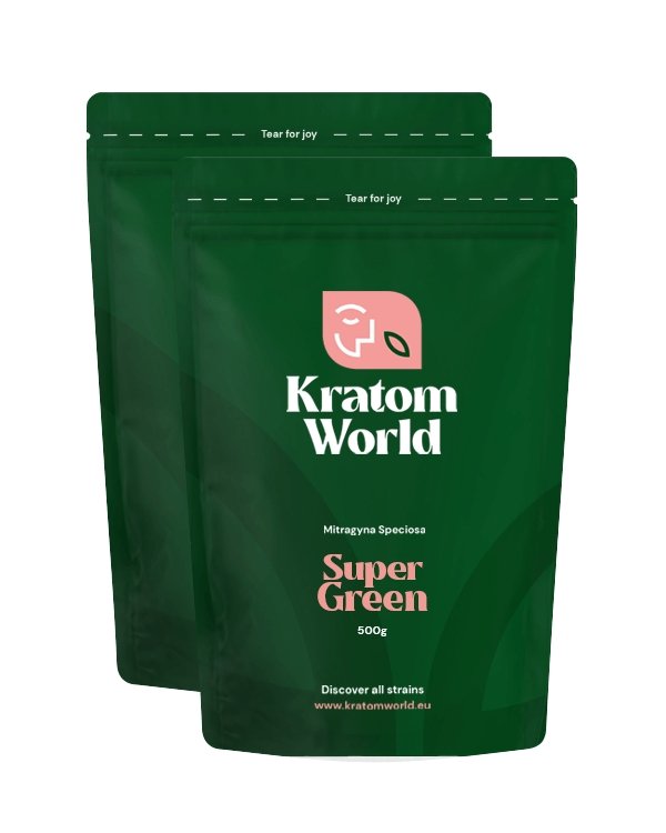 Super Green kratom 1 kilogram - Kratom World